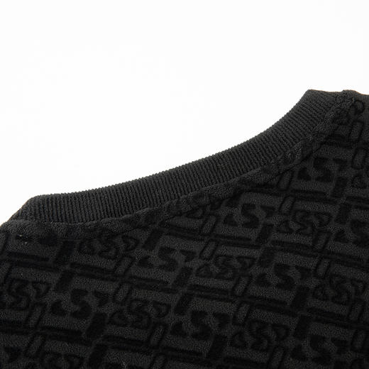 【加绒】【新款DPS】大依优型大码男装加绒圆领卫衣打底T恤套头纯色上衣男士胖子 商品图6