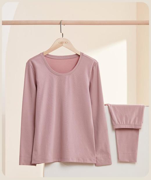 3楼歌帝水柔棉圆领女套装GDB1416 商品图3