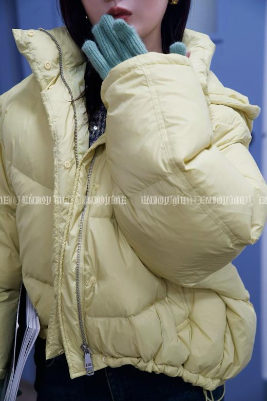 【门店同款】ENJOY冬季从“绒”冬日简约韩版带帽羽绒服 159852483 商品图13