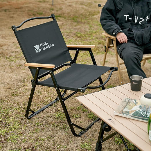 【积分兑换】牧高笛（MOBIGARDEN）山川折叠椅户外露营高背椅 NX22665038 商品图2