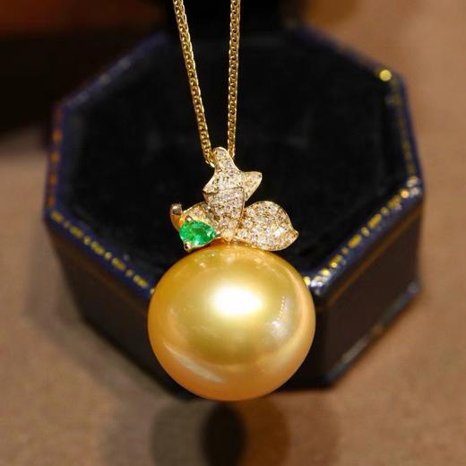 16.3mm金珠吊坠 商品图0