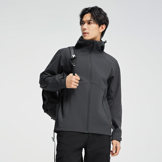 【海狮软壳衣加绒】拓路者24年冬季考杜拉防水外套夹克 商品图3