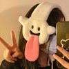 【柔软毛绒！包裹耳朵】个性卡通搞怪吐舌毛绒耳罩女秋冬季保暖护耳套耳捂子耳包耳暖骑行,调皮鬼吐舌造型，可爱又搞怪，保暖不透风。ry 商品缩略图0