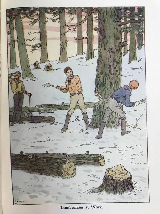 约20世纪早期 宝宝地理志 20幅彩色插图 漆布精装18开 商品图11