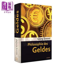【中商原版】【德文版】齐美尔 货币哲学 Philosophie des Geldes 德文原版 Georg Simmel