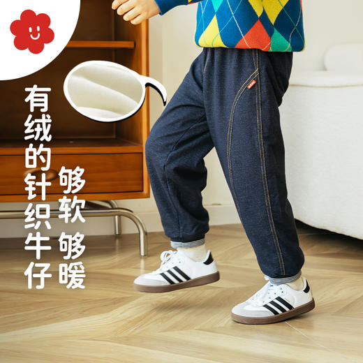 【秋冬爆款必买】soyo舍予良仓加绒牛仔裤 商品图0