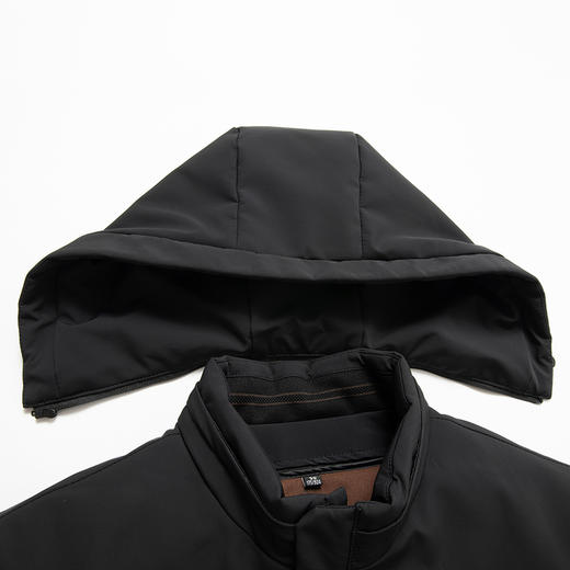 【可拆卸内胆】【新款DKP】大依优型大码连帽可拆卸帽棉衣夹克棉服休闲胖子大码男休闲宽松加肥加大上衣冬季外套 商品图6