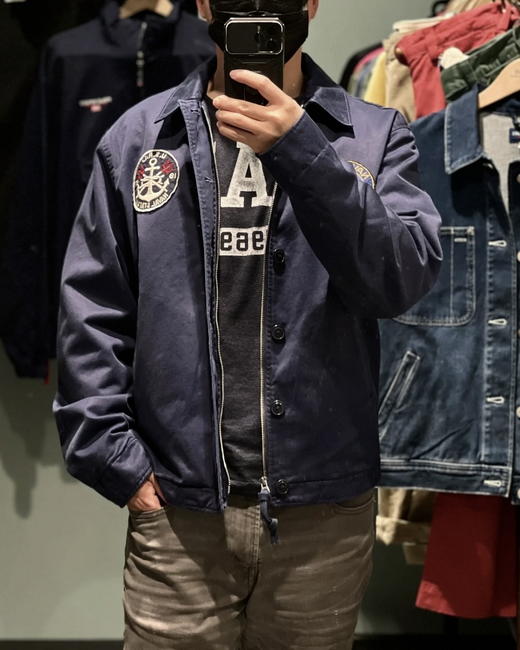 嘉兴代工厂订单! 拉夫 劳伦 男士 utilitair小马POLO男士飞行内里加绒夹克衫   排扣外套 商品图0