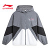 李宁运动风衣男2024新款健身训练跑步防风宽松夹克外套上衣AFDU093 商品缩略图2