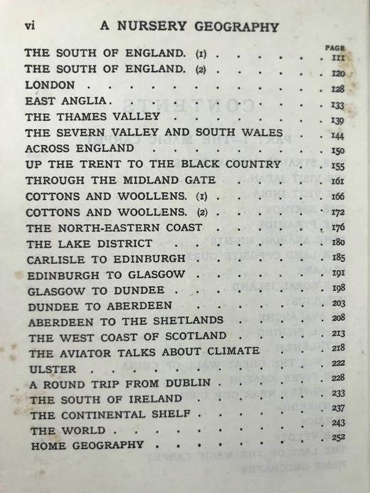 约20世纪早期 宝宝地理志 20幅彩色插图 漆布精装18开 商品图5