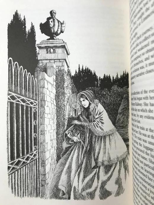 威尔基·柯林斯《白衣女人》 12幅插图 精装16开带书匣 商品图13