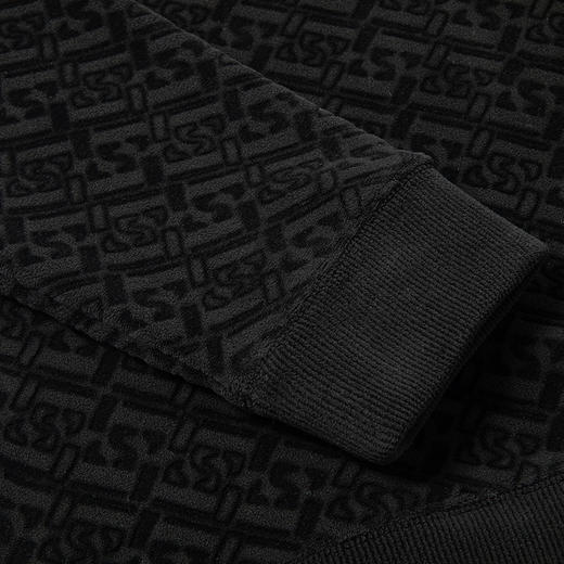 【加绒】【新款DPS】大依优型大码男装加绒圆领卫衣打底T恤套头纯色上衣男士胖子 商品图4