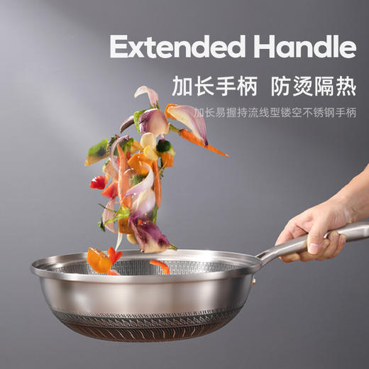 迈卡罗微压316不锈钢炒锅MC-Y3062 商品图7