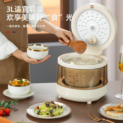 迈卡罗可视玻璃胆电饭煲MC-FB306 商品图7