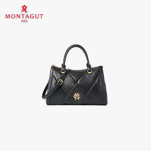 法国梦特娇轻奢羊皮时尚手提新款高级斜挎包吉祥杀手包 商品图4