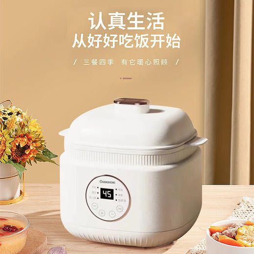 长虹CDG-LP40电炖锅1L白色 商品图3