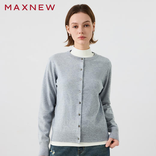 【毛衫】合体开襟毛衫1N4222503 商品图3