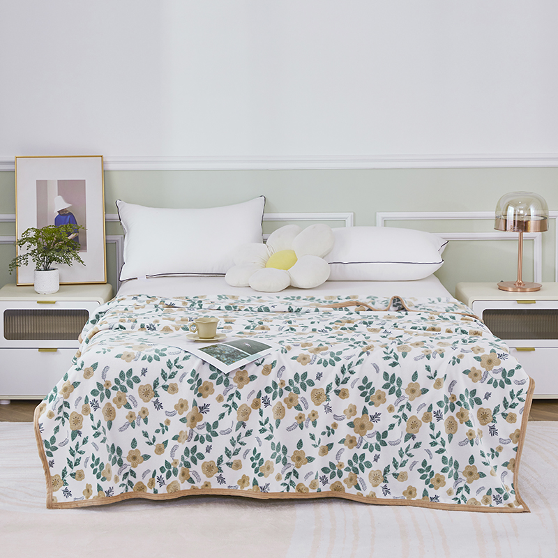 红豆/HONGDOU | 盖毯-春风十里180*200cm HD-R230503