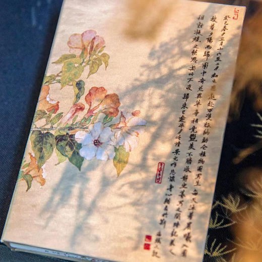 羽诗制造出品 秘境寻芳鲍海斌书灯非遗手捏陶瓷花礼盒套装 商品图2