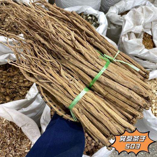 党参 常用规格 党参切颗粒 中大颗粒 商品图3