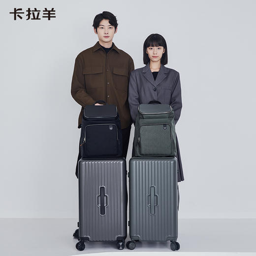 【通勤防盗】卡拉羊麒麟防盗男士通勤15.6英寸电脑双肩包CX5500（TX） 商品图5