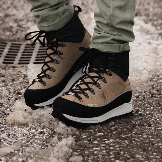 CRISPI摩纳哥MONACO WOOL GTX DOVE 高帮冬季羊毛保暖城市徒步休闲鞋56453100 商品图1