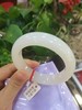 和田玉羊脂白宽版手镯 商品缩略图0