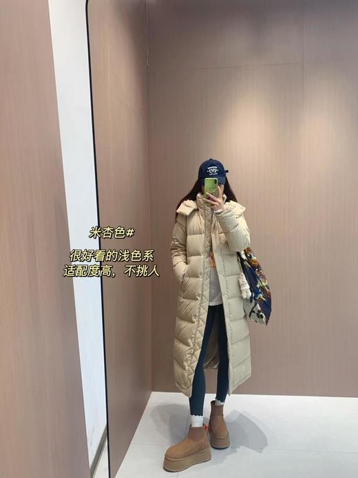 2024秋冬新款lulu家九格长款羽绒服鹅绒（UY*SS） 商品图8