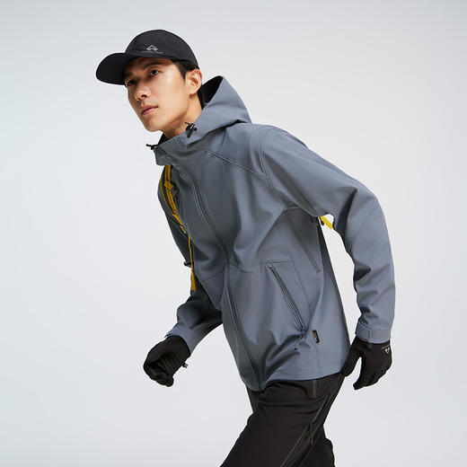 【海狮软壳衣加绒】拓路者24年冬季考杜拉防水外套夹克 商品图5