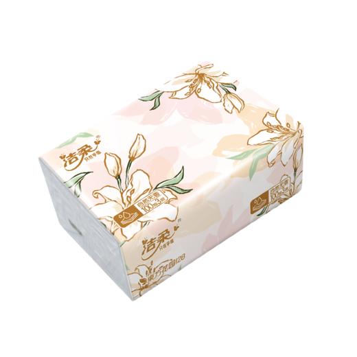 洁柔 纸面巾（繁花系列柔韧）100抽3层（20包装） 商品图4