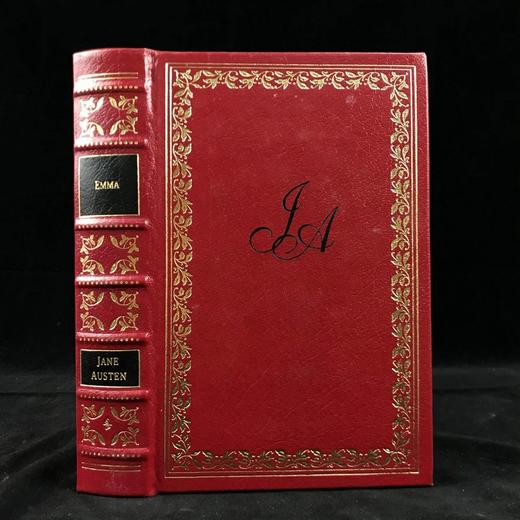 简·奥斯汀《爱玛》 布洛克兄弟12幅彩色插图 豪华皮装大32开 商品图0