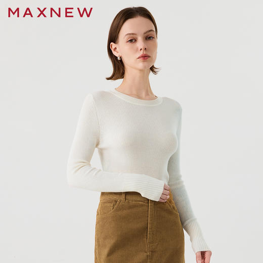 【毛衫】圆领打底毛衫1N4222508 商品图0