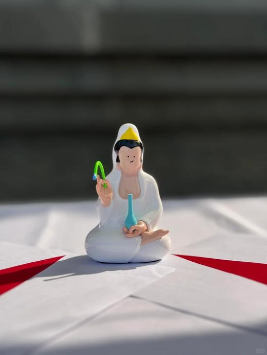 禁止悲伤「好运菩萨」系列潮流艺术雕塑摆件 好运连连 事事如意 商品图1