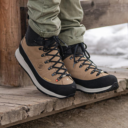 CRISPI摩纳哥MONACO WOOL GTX DOVE 高帮冬季羊毛保暖城市徒步休闲鞋56453100 商品图0