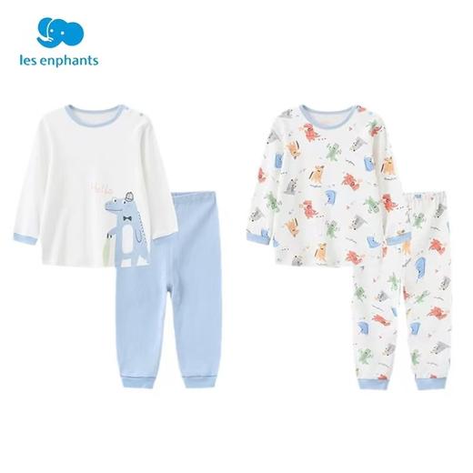 丽婴房-内衣类（秋）F2圆领套装2入 商品图0