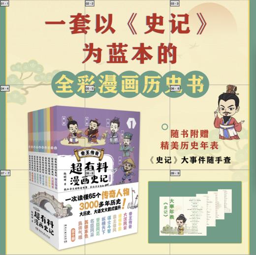 《超有料漫画史记（全十册）》 商品图0