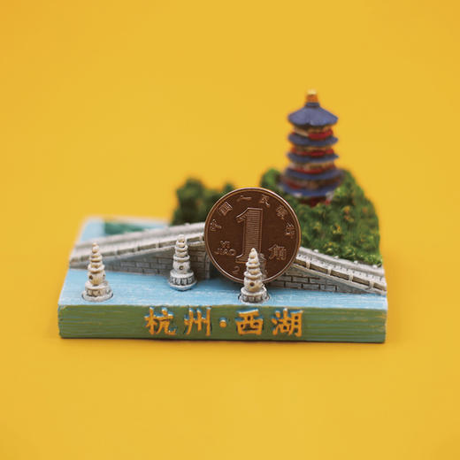 杭州西湖景区微景观盲盒摆件玩具礼物纪念品 商品图2