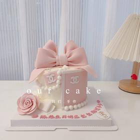 多款式~香奈儿蝴蝶结蛋糕（-低糖处理无添加