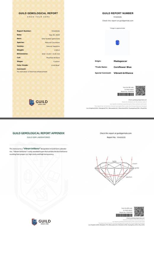 2.59ct蓝宝石戒指 商品图4