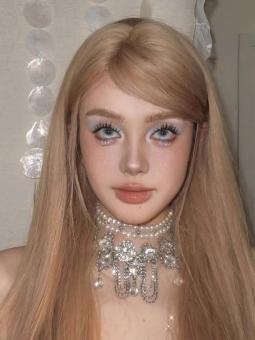 Recolook 半年抛美瞳 青烟白昼 直径14.5mm着色13.9mm 商品图4