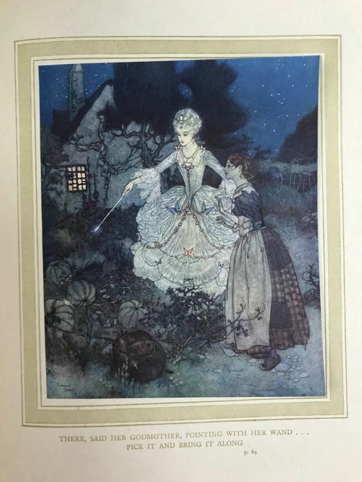 约20世纪早期 杜拉克法国红十字会童话图书 20幅彩色手工贴图 布面精装16开 商品图13