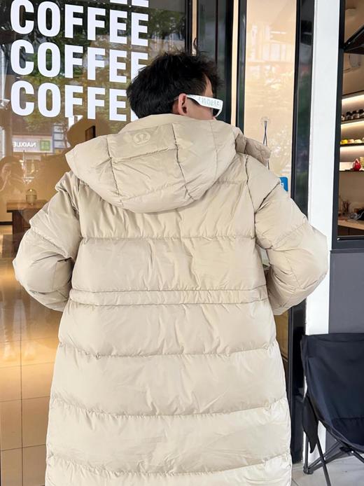 2024秋冬新款lulu家九格长款羽绒服鹅绒（UY*SS） 商品图6