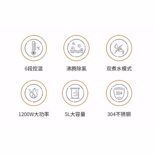 九阳（Joyoung）5L电开水瓶保温家用304不锈钢烧水壶全自动智能恒温5L电热水壶K50-P11 深灰色 商品图2