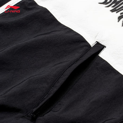 李宁反伍BADFIVE男子抗菌防晒风衣24秋季宽松无帽运动风衣AFDU419 商品图5