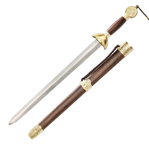 招财剑 百炼花纹钢 未开刃 商品图4