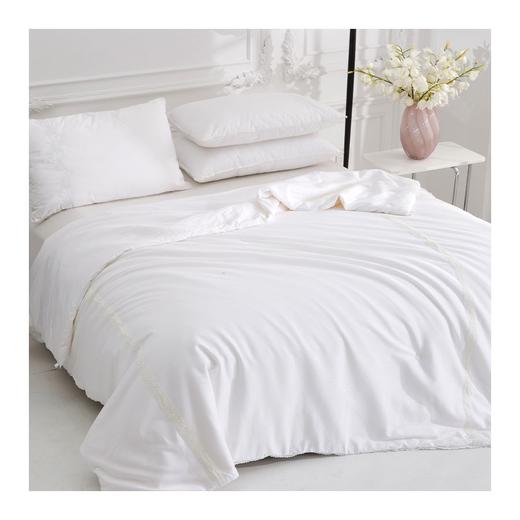 多喜爱 蚕丝春秋被--臻享纯蚕丝春秋被（芷汐-白/芷汐-粉） 商品图0