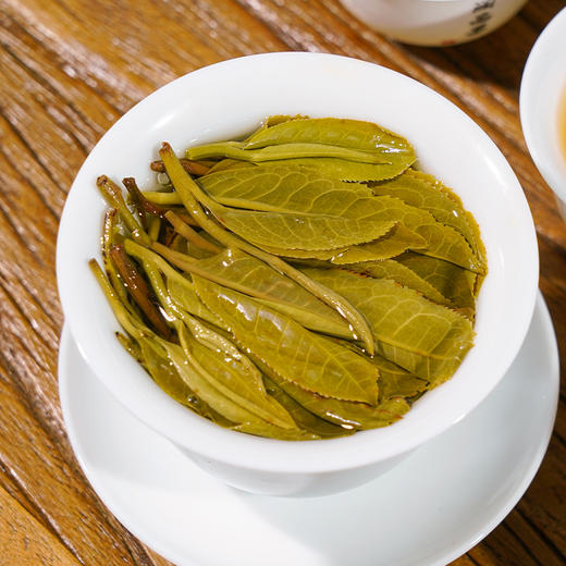 润品昌【白茶园】2021头春散茶易武普洱茶生茶150g罐装散茶 商品图3