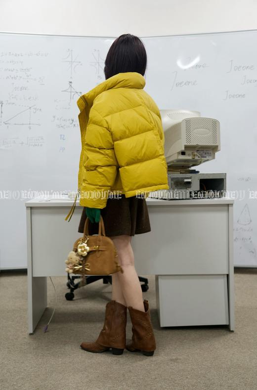 【门店同款】ENJOY冬季从“绒”冬日糖果屋立领羽绒服 159852441 商品图7