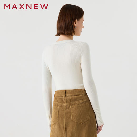 【毛衫】圆领打底毛衫1N4222508 商品图2