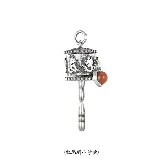 转经筒能量首饰六字真言转经JIN筒吊坠/耳环随心真选首发祈福款好运满满能量满满 商品图4